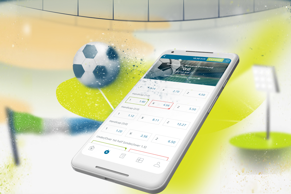 Bet At Home mobile app